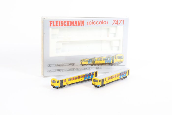 Fleischmann N - 7471 - 火車單元 (1) - DH2 蠑螈 - NS