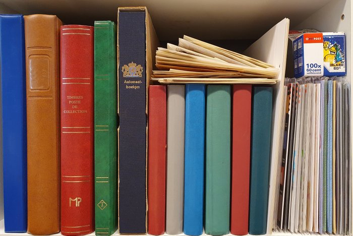 荷蘭 1864/2000 - 11 冊專輯和庫存書籍以及散裝收藏