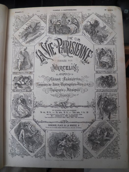 Marcelin [dir.] - La Vie Parisienne - 1868
