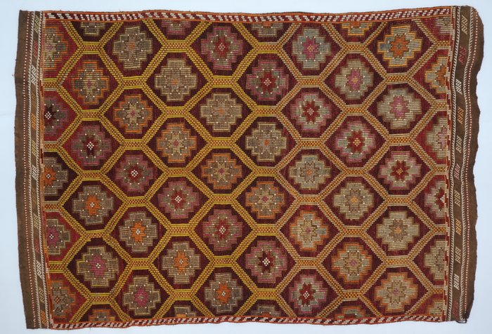 Usak - 凯利姆平织地毯 - 274 cm - 183 cm