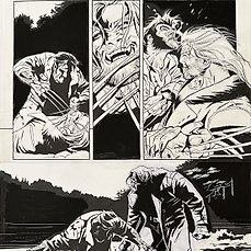 Roland Boschi – 1 Original page – Wolverine Max – Vol.1 #4 page 7 – 2013