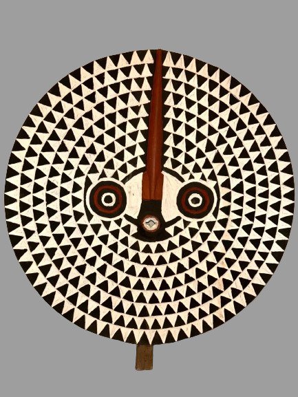 Große Sonnenmaske – 77 cm - Bwa - Burkina Faso  (Ohne Mindestpreis)