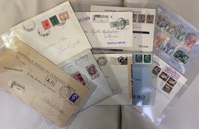 Envelope postal  (9) - Papel