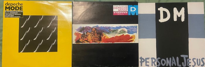 Depeche Mode - Diverse Künstler - Blasphemous rumours, Stripped, Personal jesus - Diverse Titel - 12" Maxi Single - 1984