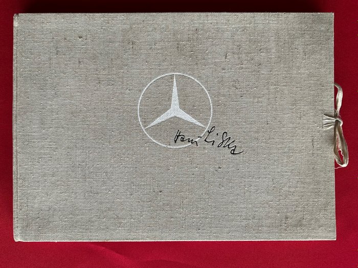 Book - Mercedes-Benz - Hans Liska Sketchbook - 1951