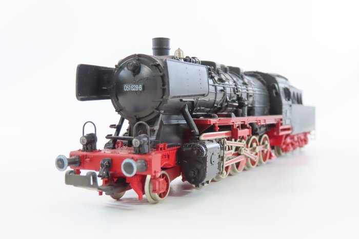 Fleischmann H0 - 4177 - Locomotiva a vapore con tender (1) - BR051 - DB