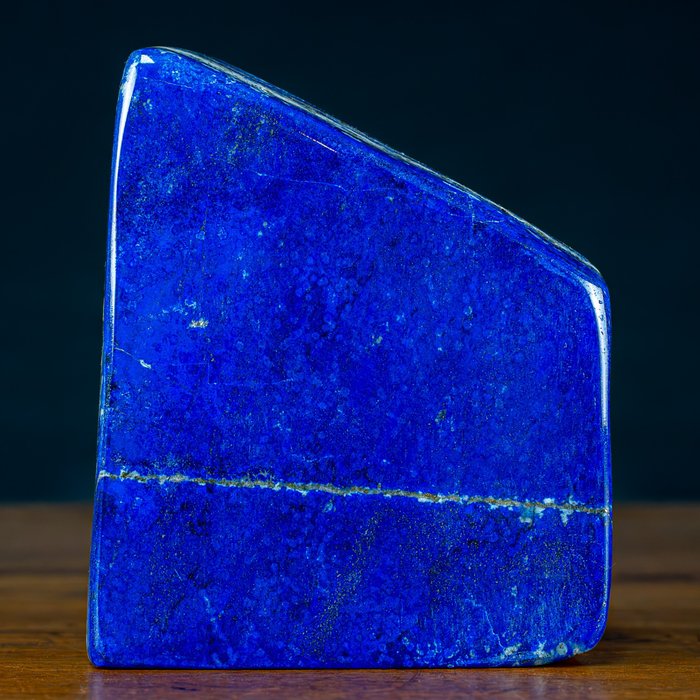 Pedra preciosa - grande lápis-lazúli azul decorativo Escultura- 963.05 g