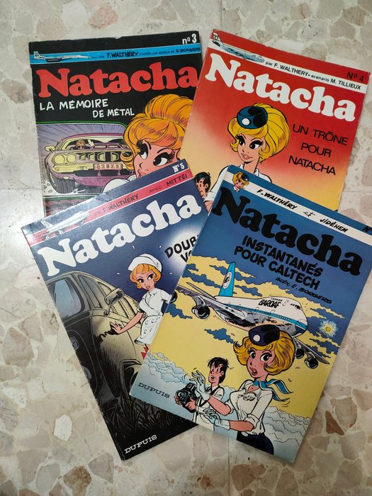 Natacha - 4x B - EO/Ré - 4 Album - 1974/1979