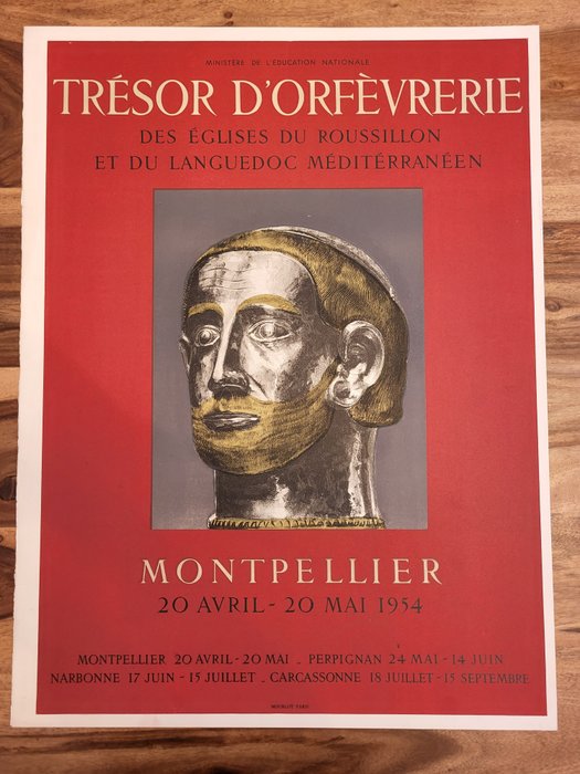 Mourlot - Tresor Dórfevrerie - 1950年代
