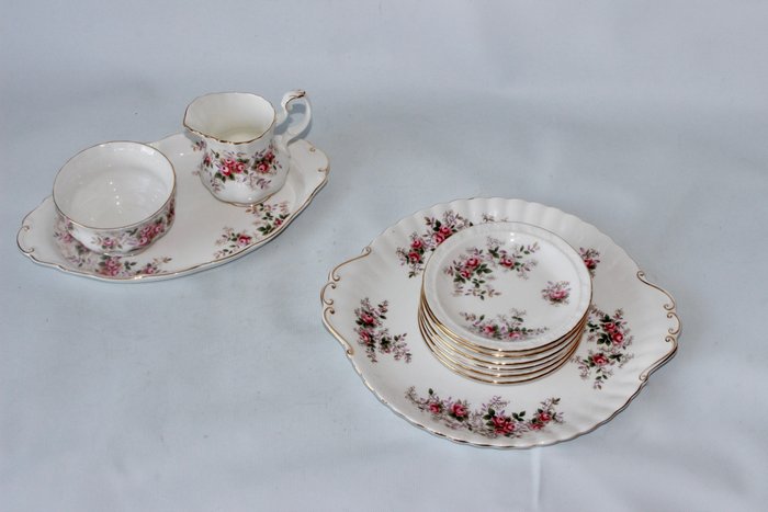 Royal Albert - Coffee set (10) - Lavender Rose - Porcelain