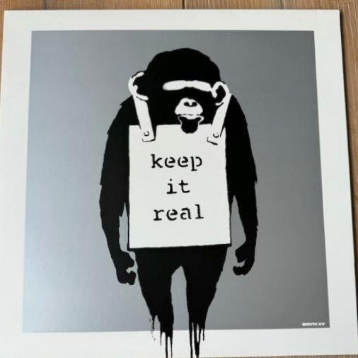 Banksy (1974) - DJ DM - Keep if real