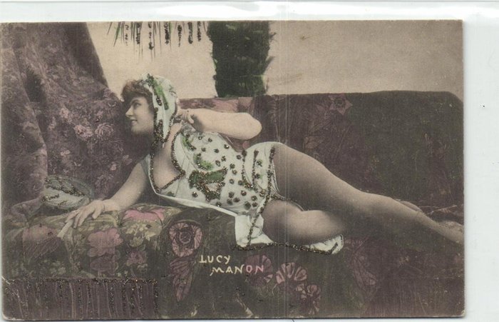 Frankrig - Kvinder fra det parisiske teaterliv - herunder Reutlinger, Valery osv. udgaver. - Postkort (80) - 1900-1930