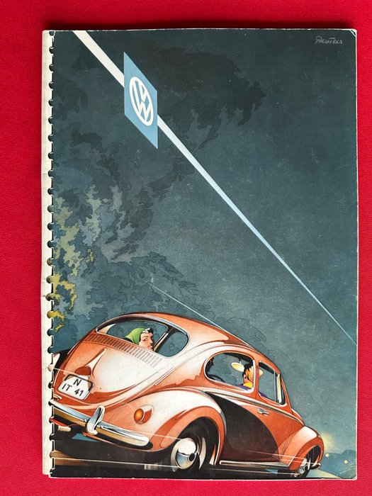 Brochure - Volkswagen - Käfer - Beetle - Ringbound catalogue - 1957