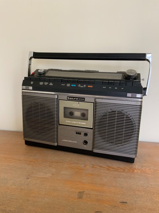 Sound - 4004 - Boombox Radio / 便攜式卡帶錄音機