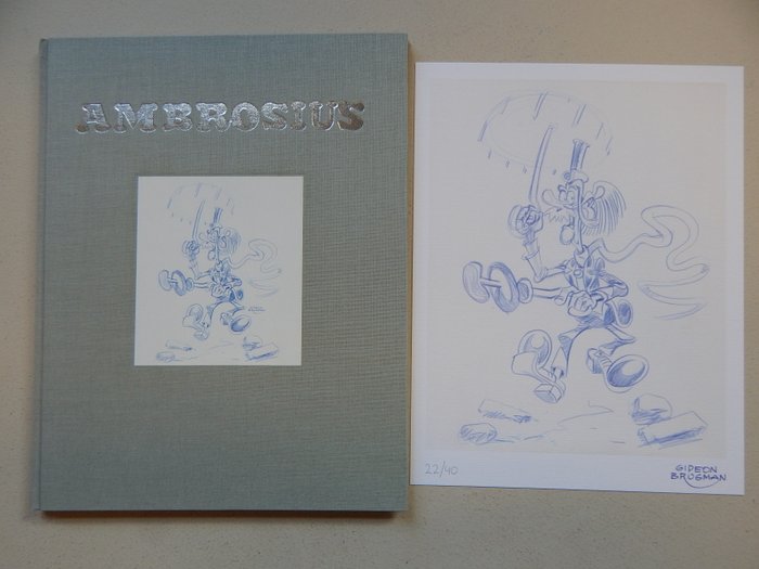 Ambrosius Het Schetsboek van Gideon Brugman - Luxe linnen - oplage 40 expl. - 1 Album - Prima edizione - 2016