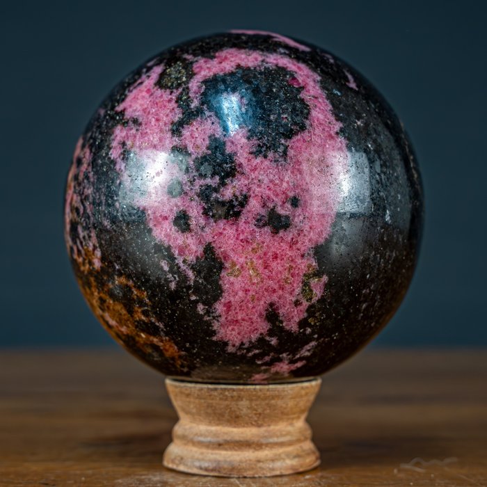 Very Rare Perfect Rhodonite Sphere- 1907.15 g