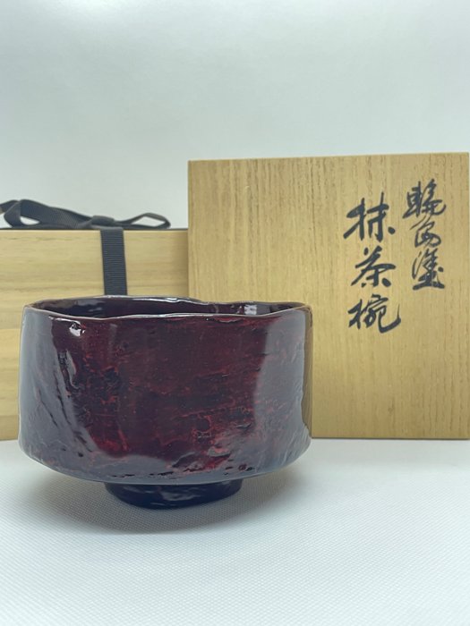 輪島塗　鳳山　Wajimanuri Hozan - Chawan - 茶碗 - Lakier