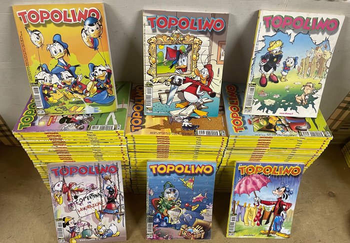 Topolino 2400/2499 completa - Sequenza completa - 100 Comic - Erstausgabe - 2002/2004
