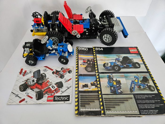 LEGO - 技术 - 854-8860 - Go-Kart-Car Chassis (Auto Chassis)