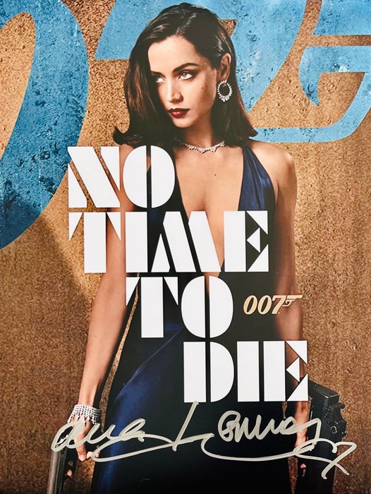 James Bond 007: No Time To Die - Ana De Armas (Paloma), signed with COA