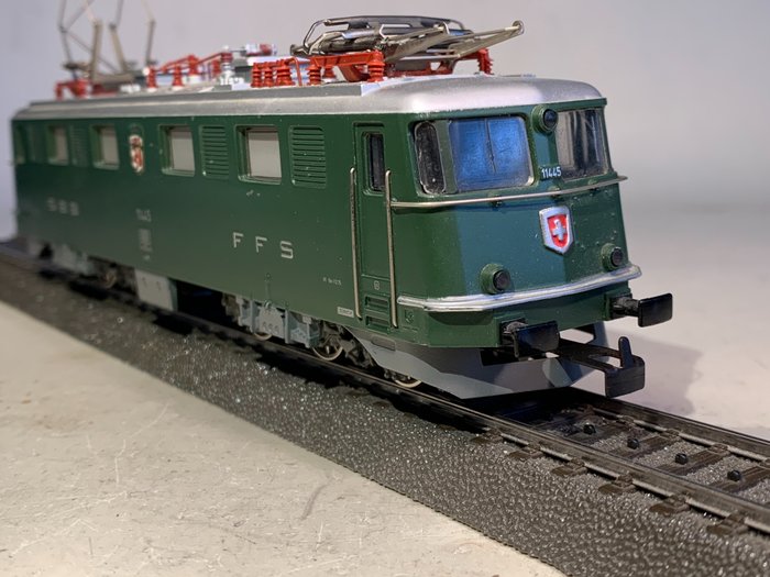 Märklin H0 - 3650 - Elektrolokomotive (1) - Schwere Gotthard-Lokomotive Ae 6/6, Digital - SBB CFF FFS