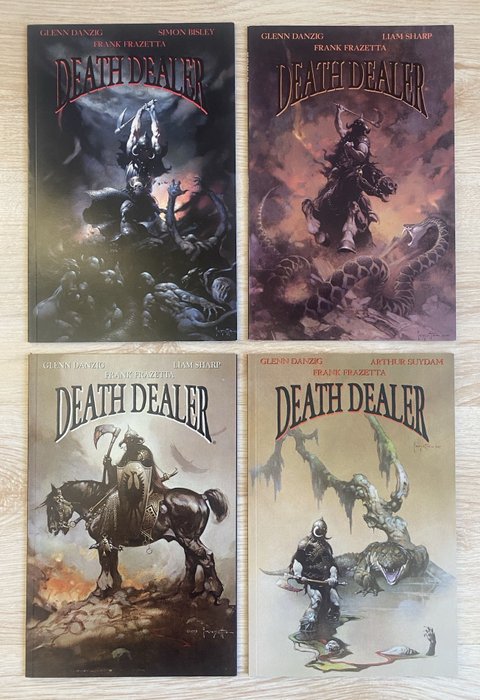 Death Dealer - 4 tegneserier - Første utgave - 1995/1997