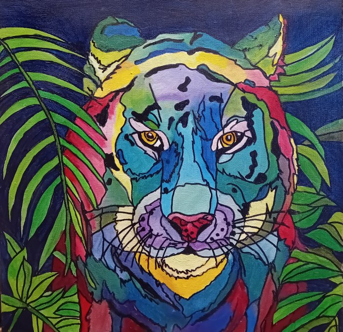 Elena Galimberti (XXI) - Rainbow tiger