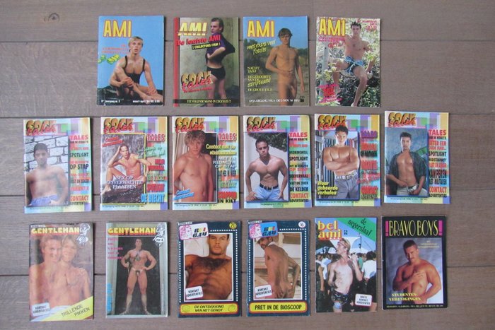 Diverse - Cock Tales - Ami - Gentleman /  homo magazine - 1984