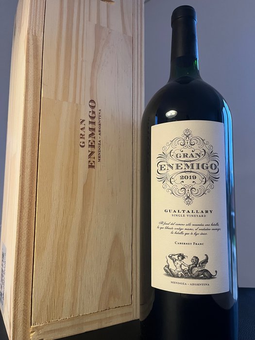 2019 Gran Enemigo, Gualtallary Single Vineyard Cabernet Franc - Mendoza - 1 Magnum (1,5l)