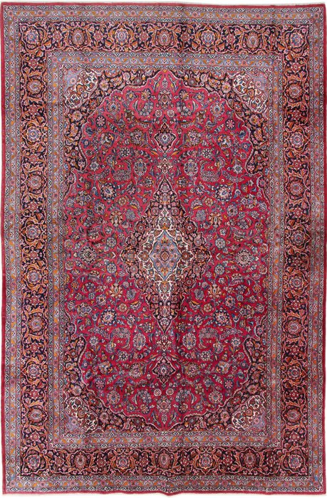 Liège Kashan fin persan - Tapis - 4.25 cm - 2.8 cm
