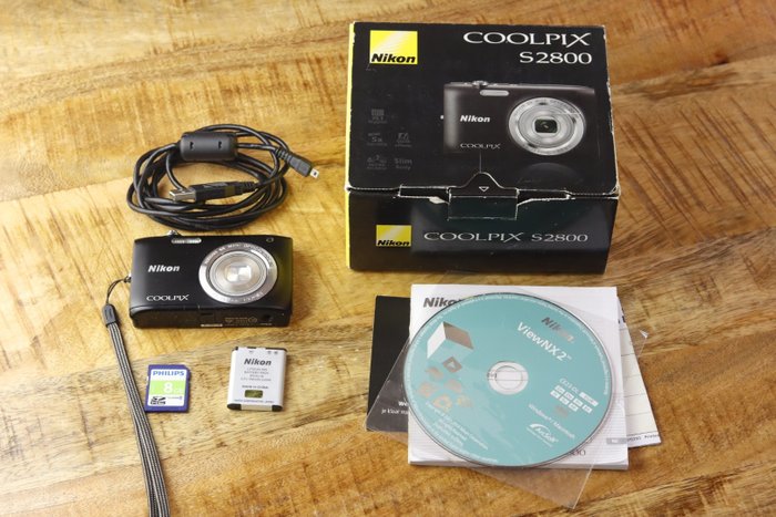 Nikon Coolpix S2800, 20.1MP Digital compact camera