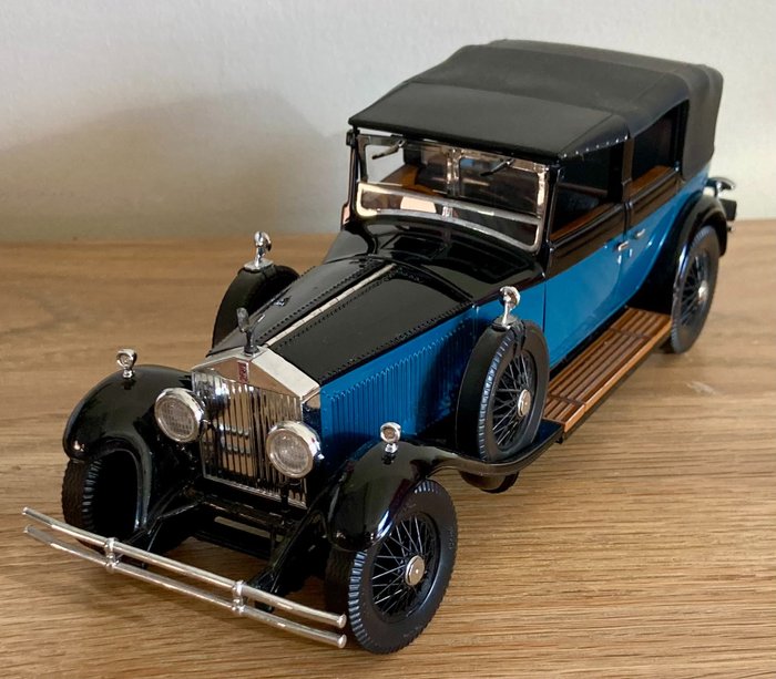 Franklin Mint 1:24 - Modelbil - Cabriolet De Ville Rolls - Royce Phantom 1929
