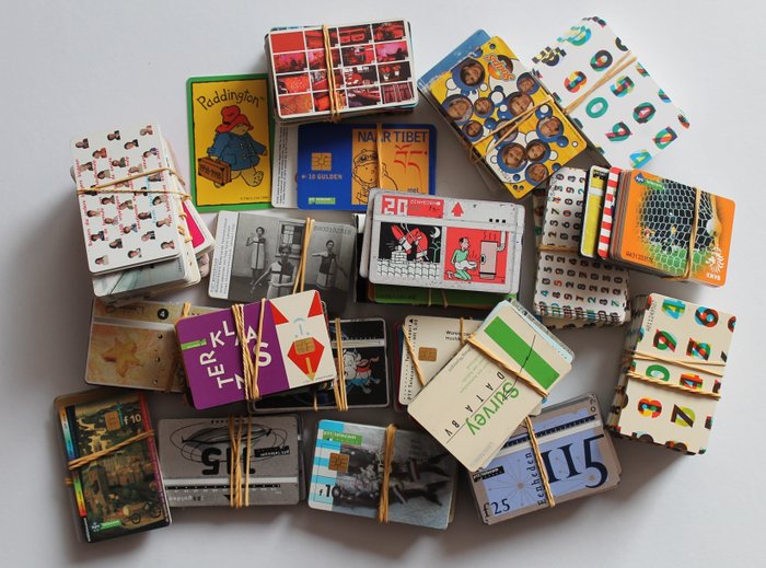 Collection de cartes téléphoniques - Au moins 470 cartes téléphoniques néerlandaises