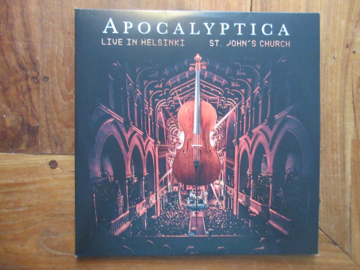 Apocalyptica - Live in Helsinki - St. John’s Church - 2LP Orange vinyl - 2 x LP-albumi (tupla-albumi) - 2023