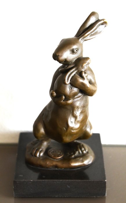 "Milo" - Figurine -  (1) - Bronze, Marmor