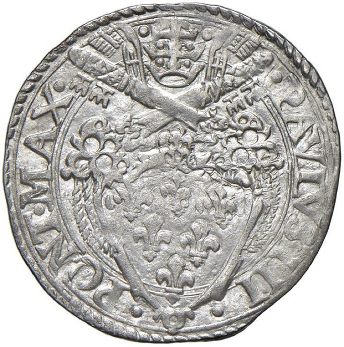意大利 - 教皇国. Paolo III (1534-1549). Grosso