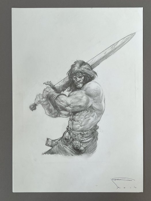 Jorg de Vos - 1 Original drawing - Conan der Barbar - 2012
