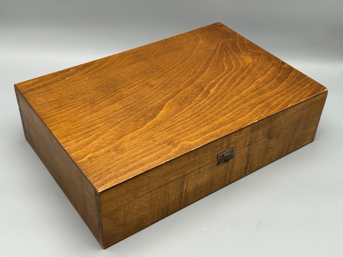 棺材 - 木, 复古针线盒收纳盒