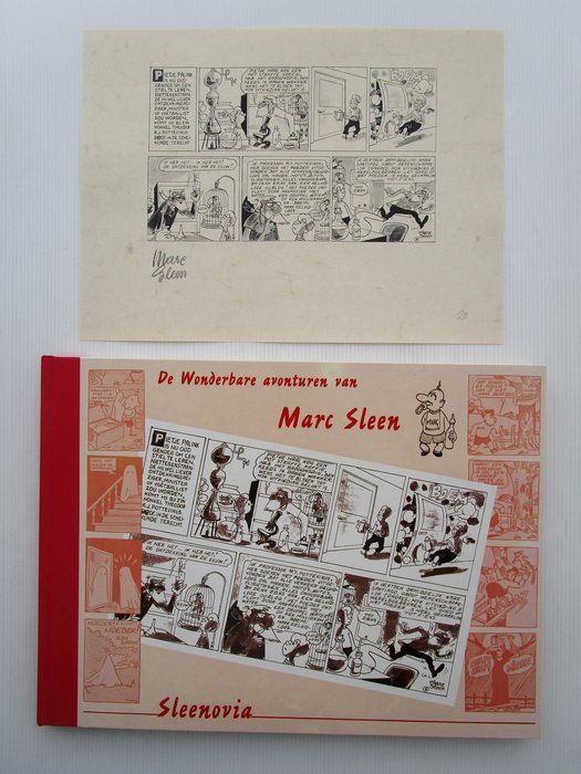 Sleen, Marc - De wonderbare avonturen van Marc Sleen - 6 expl met grijze rug - 1 Album - 1995