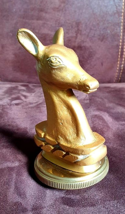 Autoteil (1) - anders - Hood ornament Deer - 1940-1950