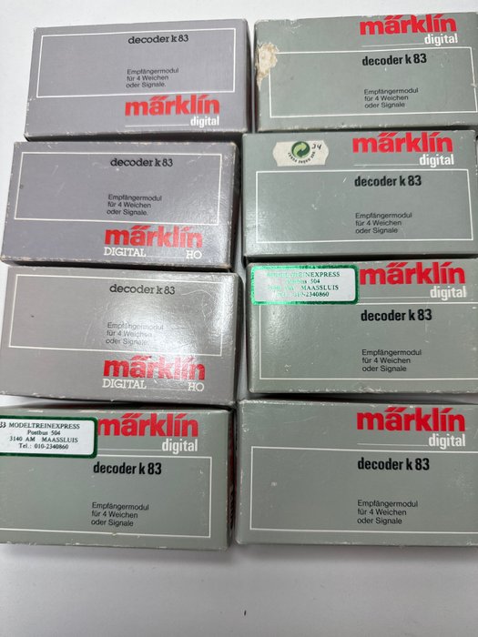 Märklin H0 - 6083 - Electrónica (8) - Decodificador k83