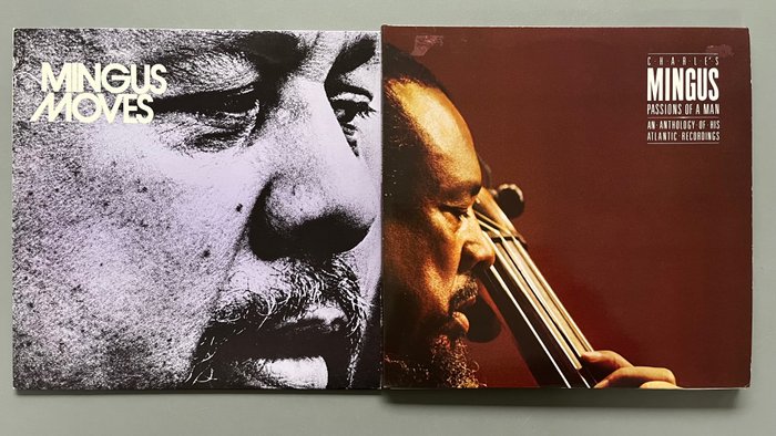 Charles Mingus - Mingus Moves & Passions of a Man (both 1st German pressing) - Multiple titles - LP Albums (multiple items) - 1st Pressing - 1974