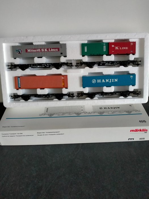 Märklin H0 - 4515 - 模型貨運火車組合 (1) - 貨櫃運輸 - DB