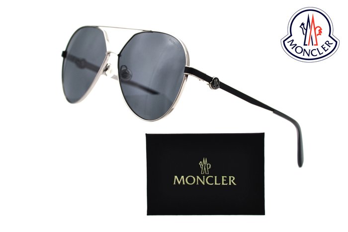 Moncler - VIZTA ML0263 14A - Elegant Steel Aviator Design - Unusual & *New* - Óculos de sol Dior