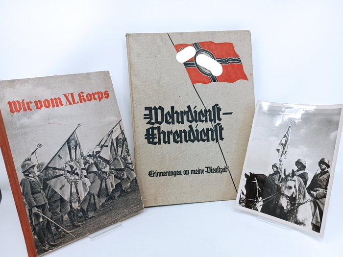 Wehrmacht - Album Wehrdienst - Ehrendienst XI.Korps - Press Foto - 1937