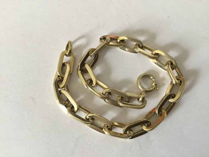 Chain bracelet - 14 kt. Yellow gold 