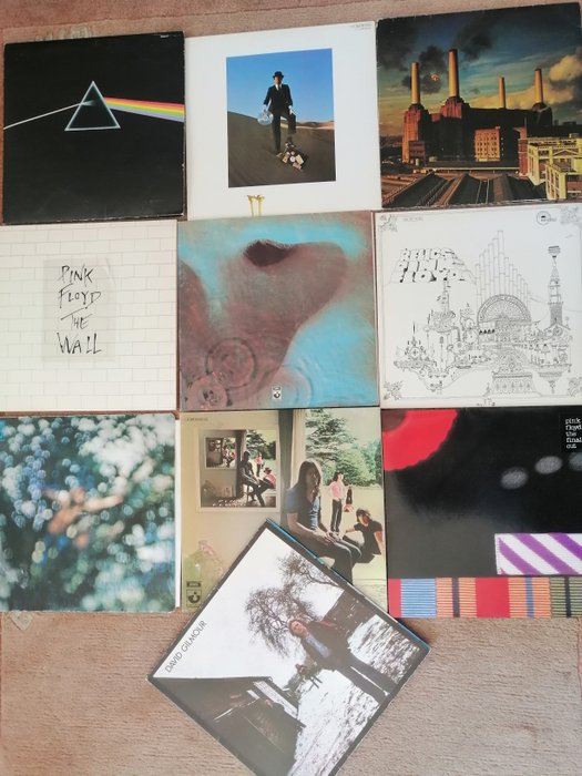 Pink Floyd - 10 Albums - Diverse Titel - Vinylschallplatte - 1969