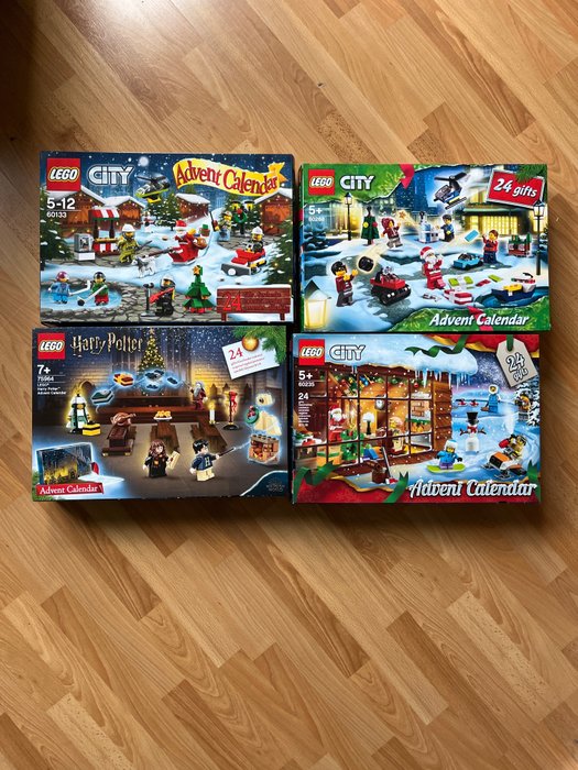 Lego - 60133, 75964, 60235 en 60268 - Lego Adventkalender - 2010-2020
