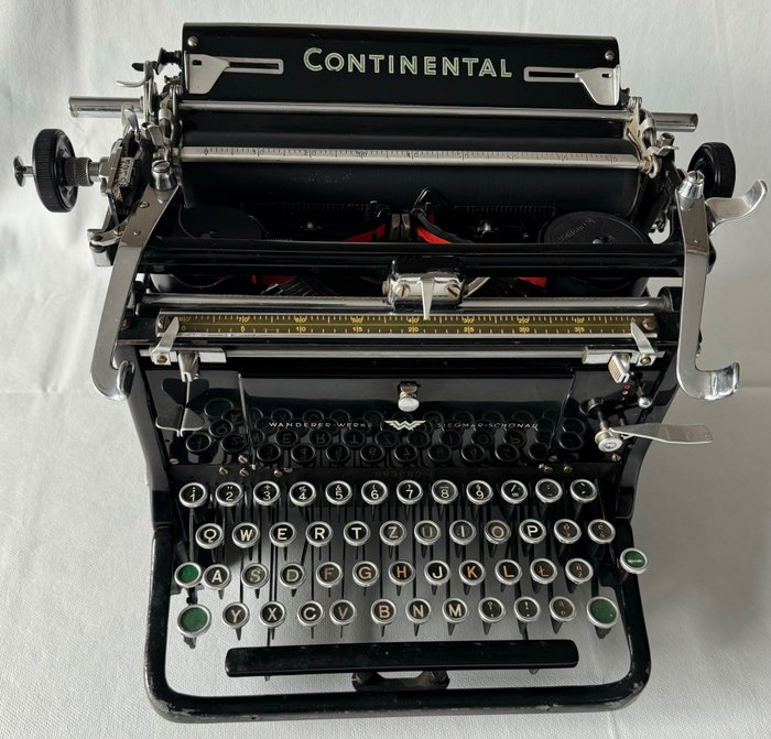 Wanderer-Werke Siegmar Schönau - Continental Standard - Machine à écrire - Fer (fonte/fer forgé)