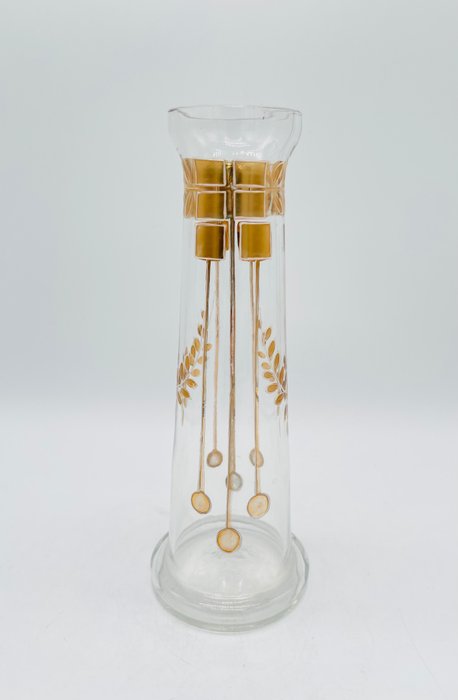 Vase -  Jugendstilvase  - Glas